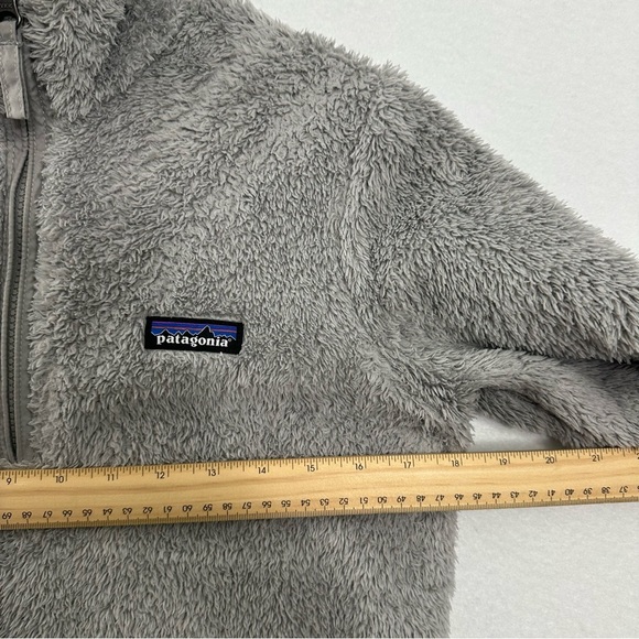 Patagonia Los Gatos Fleece Pullover Womens Small Gray - Picture 8 of 10